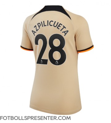 Chelsea Cesar Azpilicueta #28 Tredje Matchtröja Dam 2022-23 Kortärmad